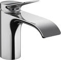 hansgrohe Vivenis 75010001 Rubinetto moderno per lavabo da bagno con 1 manico, altezza 15,2 cm, cromato